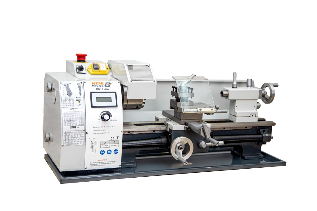 Токарный настольный станок Metalmaster MML 2140V С ПРОХОДНЫМ ОТВЕРСТИЕМ ШПИНДЕЛЯ 38ММ