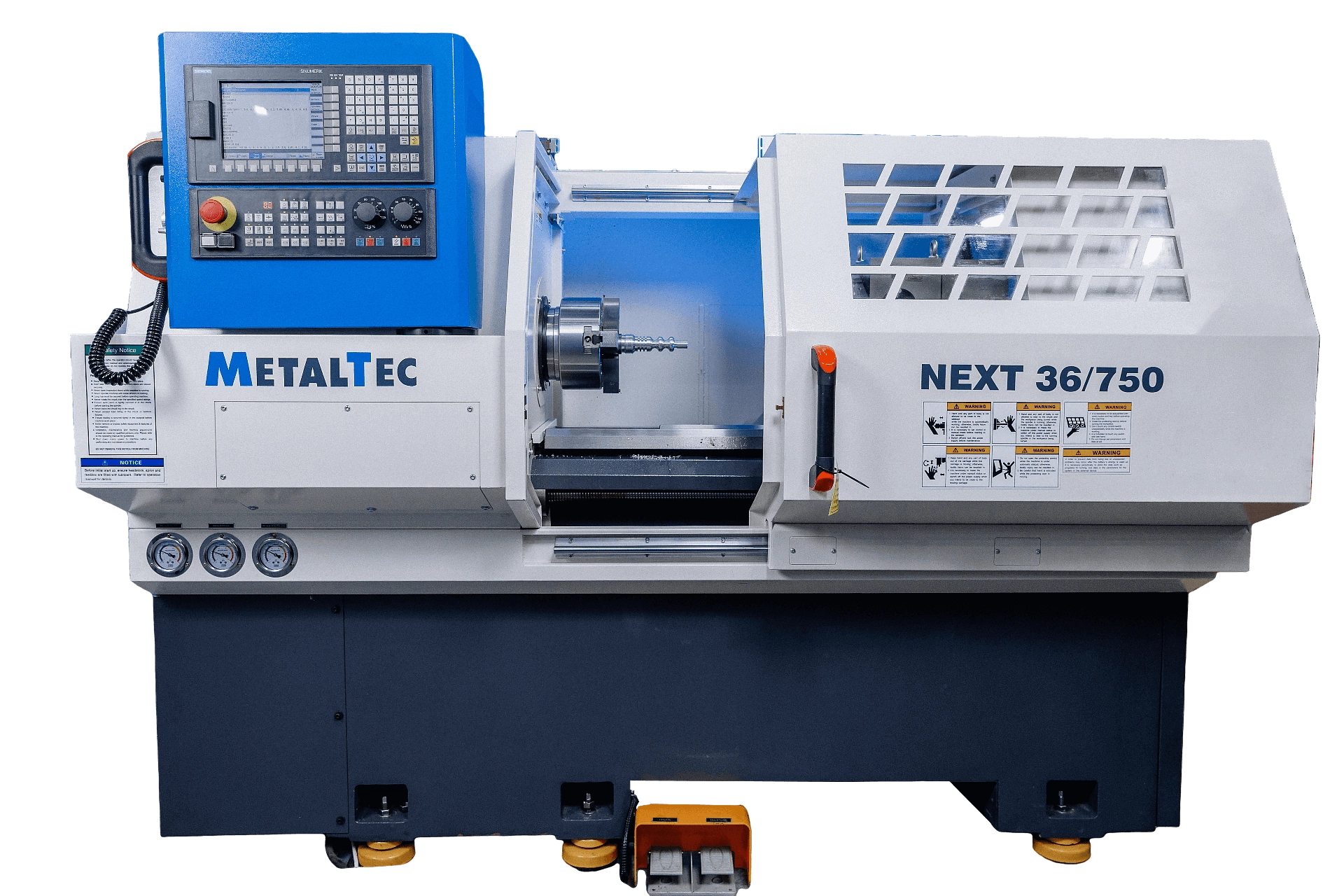 MetalTec NEXT 36x750 SIEMENS Токарный станок ЧПУ с горизонтальной станиной