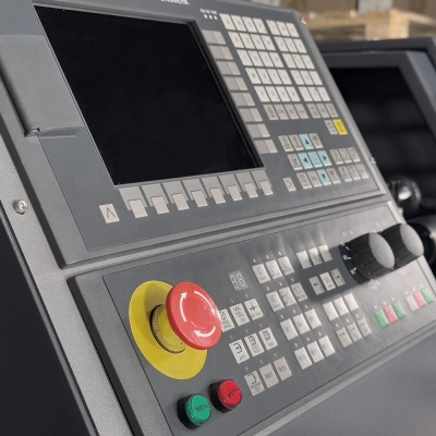SP210 CNC Токарный станок с ЧПУ с горизонтальной станиной