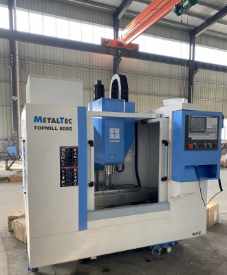 MetalTec TOPMILL 800S Вертикальный обрабатывающий центр с ЧПУ (подготовка под 4-ось)