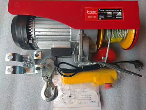 EH1200 Таль электрическая (220В;г/п=600/1200кг;h=12/6м)