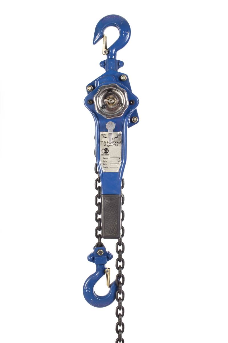 Таль ручная рычажная TOR ТРР-ТРШСР 0,75ТХ6М (серия N)*