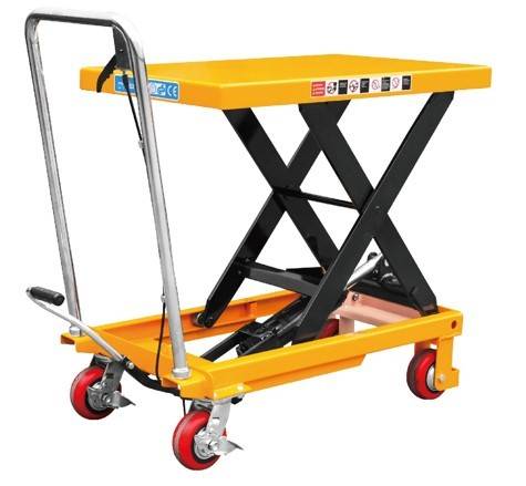 Стол подъемный передвижной 1500 кг 380-1000 мм (1200х610 мм) TOR PTD1500 (S)