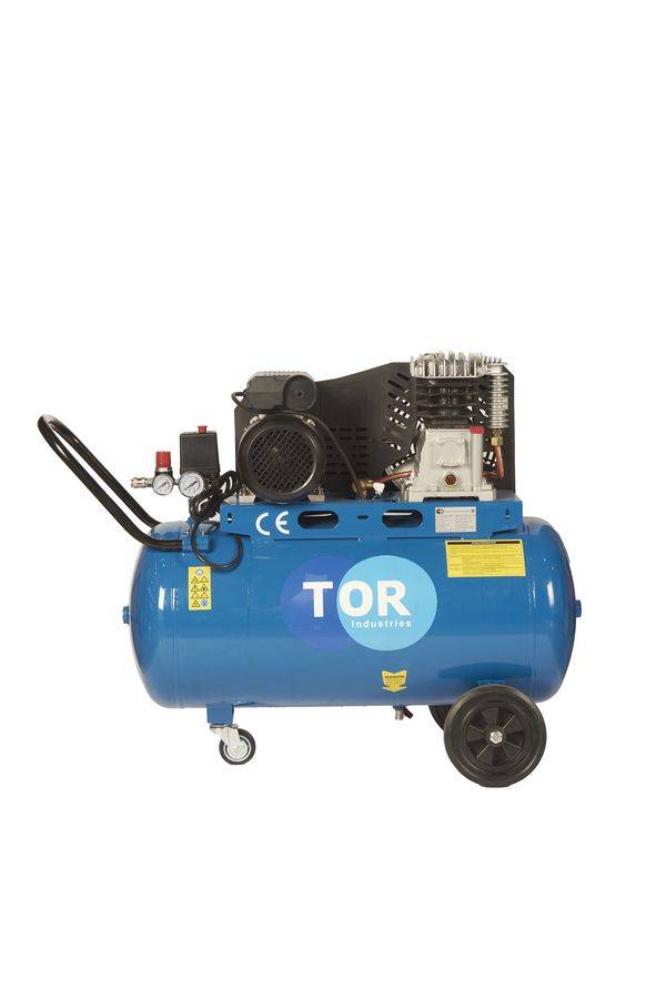 Компрессор ременной масляный TOR OBL 100-10-2,2 220V - изображение