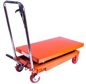 Стол подъемный передвижной 300 кг 300-900 мм (815x500 мм) TOR WP-300