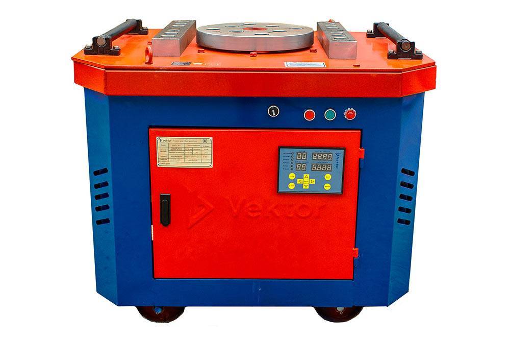 Станок для гибки арматуры GW50 с ЧПУ