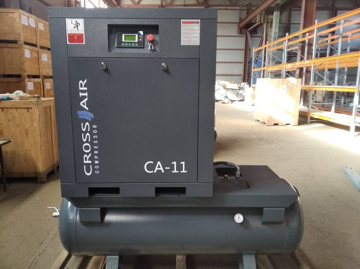 Винтовой компрессор CrossAir CA5.5-8RA-500 (IP54)
