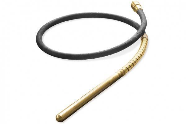 Гибкий вал с вибронаконечником для глубинных портативных вибраторов ZТ 35 мм 1,0 м