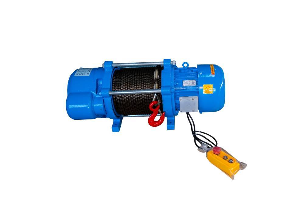 Лебедка TOR ЛЭК-1000 E21 (KCD) 1000/2000 кг 380 В с канатом 70/35 м