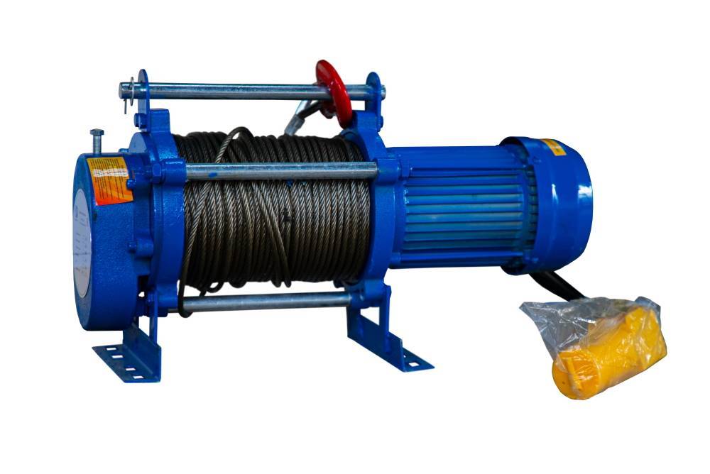 Лебедка TOR ЛЭК-500 E21 (KCD) 500 кг 220 В с канатом 100 м*