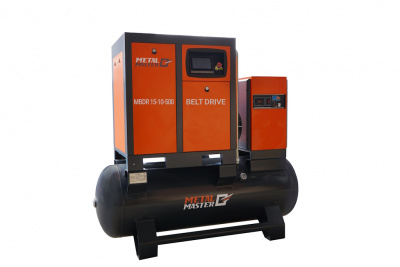 Компрессорная станция 3 в 1 с ременным приводом Metal Master MBDR 7,5-10-500