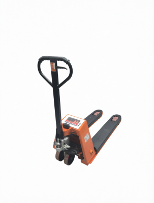 Тележка гидравлическая с весами 2000 кг 1150 мм полиуретановые колеса TOR AC-CW2 (серия G)