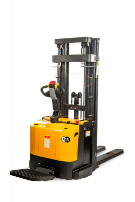 Штабелер самоходный 1,5 т 4,5 м TOR ES15T4 Li-ion 24/200 В/Ач ЭУР, Curtis, H-мачта (с платформой)