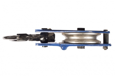 Блок монтажный однорольный с  крюком TOR HQG(L) K1-3,2 т с откидной щекой