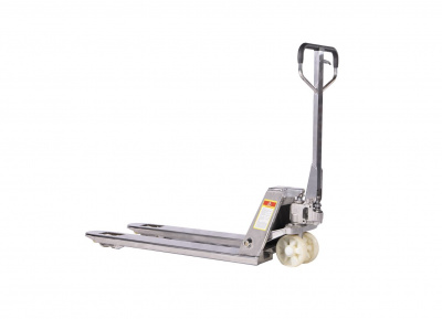 Тележка гидравлическая из нержавеющей стали 3000 кг 1150 мм нейлоновые колеса TOR WH-30S