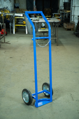 Тележка для газовых баллонов TOR ГБ-1, 1 баллон (литые колеса 250мм)