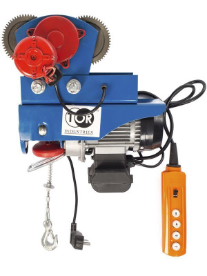 С ТЕЛЕЖКОЙ таль электрическая TOR PA 250/500 кг 20/10 м (серия N)