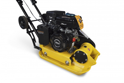 Виброплита TOR T-50 48кг, 8,5кН Trident коврик, колесный комплект