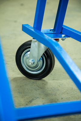 Тележка для баллонов пропан + кислород TOR ТГК-П, 2 баллона (250 пневмо+160поворотное)