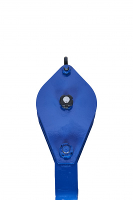 Блок монтажный двухрольный с крюком TOR 1 т (T)