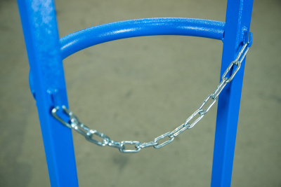 Тележка для газовых баллонов TOR ГБ-1, 1 баллон (литые колеса 250мм)