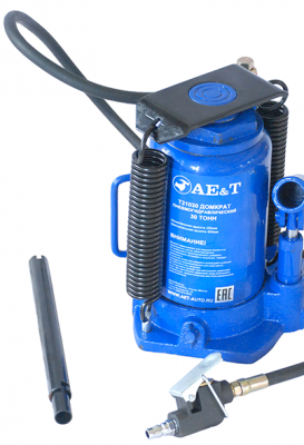 Домкрат пневмогидравлический 30т бутылочный Т21030 AE&T