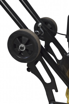 Виброплита TOR T-100 100,5 кг, 25кН Trident бак, коврик, колесный комплект