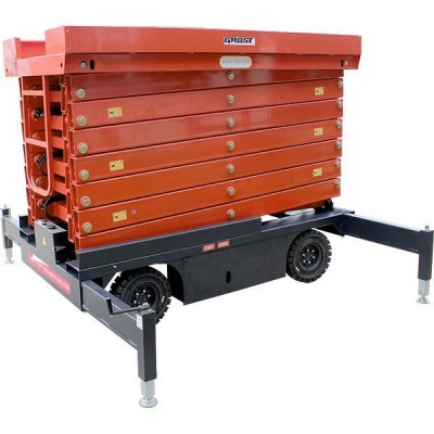 Несамоходный подъёмник ножничного типа GROST Tower 300-12.85 АС 380