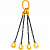 Строп цепной TOR 4СЦ г/п 3,15 т 1,0 м