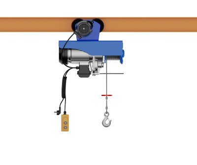 С ТЕЛЕЖКОЙ таль электрическая TOR PA 400/800 кг 30/15 м