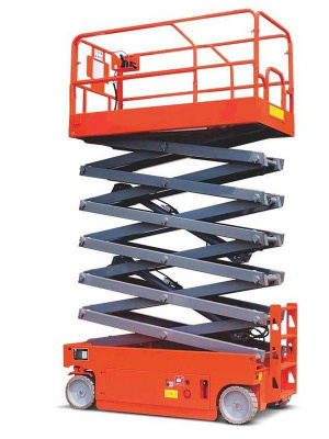 Подъемник ножничный передвижной самоходный 230 кг 14 м TOR GTJZ (автономный) (N)