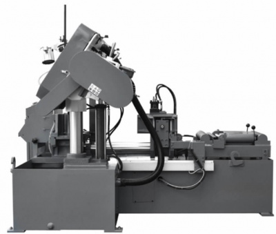 Автоматический двухколонный ленточнопильный станок Metal Master MSK-300