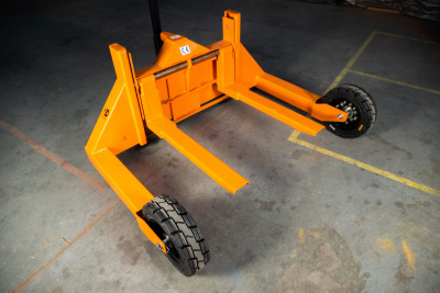 Тележка гидравлическая для бездорожья 1500 кг 800 мм резиновые колеса XILIN HW