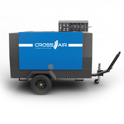 Дизельный стационарный компрессор Borey180-10FZD с осушителем и ПЖД