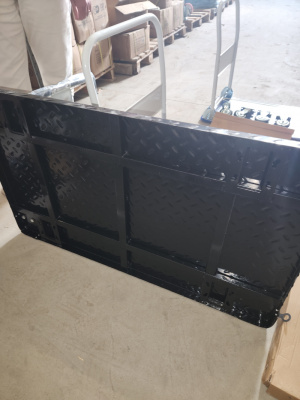 Тележка платформенная 950 кг TOR PH950 (1100х650) со складной ручкой (резиновые колеса 150 мм)