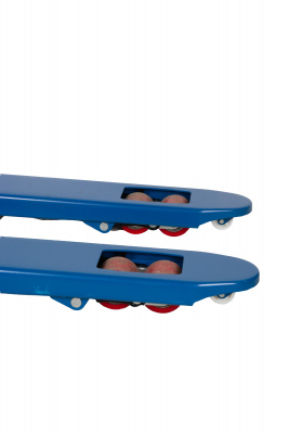 Тележка гидравлическая 2500 кг 800 мм TOR RHP 
(полиуретановые колеса)