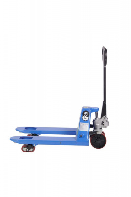 Тележка гидравлическая 2500 кг 800 мм TOR RHP(BF) 
(полиуретановые колеса)